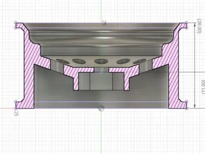 1 10 Scale Steelie Offroad Wheels 3D print model
