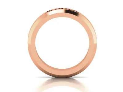 Band Ring 3D print model