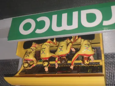 Team principals and race engineers sitting scale 1 32 3D print model