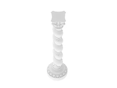 Solomonic Column 3D model