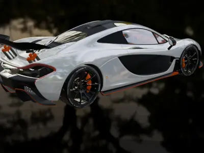 Mclaren P1 3D model