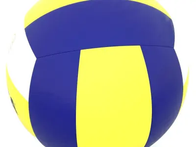 Volleyball Ball 3D model Low-poly 3D model