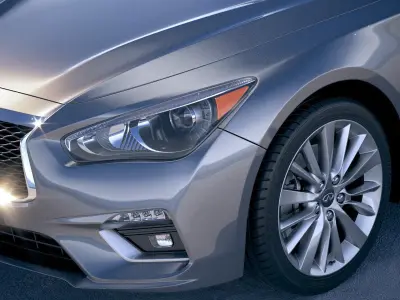 Infiniti Q50 2018 3D model