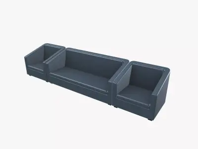 Sofa Set 3D model