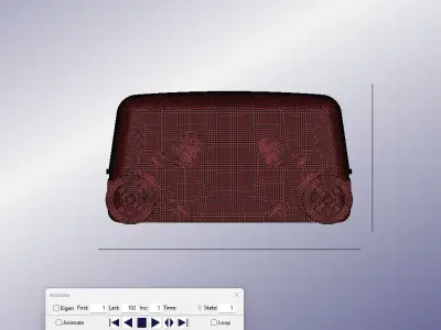 Zoox Carsh Test  Free 3D print model