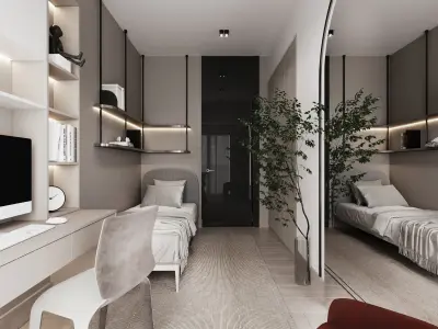 Kid Room Maslak by FGM 3D model
