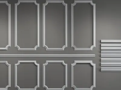 Decorative Mouldings 2 3D model
