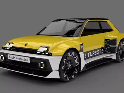 R5 Turbo 3E 3D model