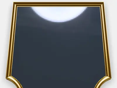 SVANSELE Mirror 2 Low-poly 3D model