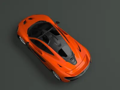 Mclaren P1 3D model