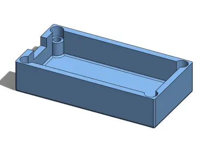 servo motor assembly 3D model