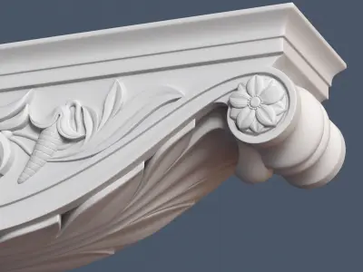 Decorative Corbel 3D model 18