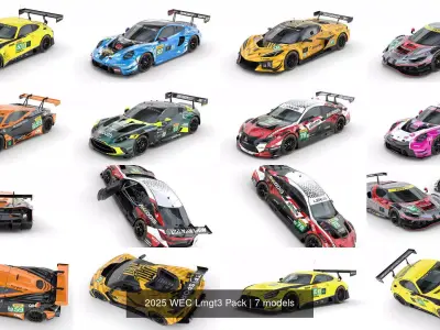 2025 WEC Lmgt3 Pack