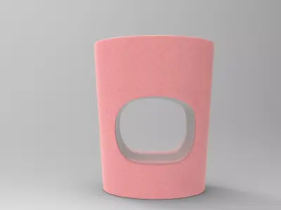 Koldy Stool Low-poly 3D model
