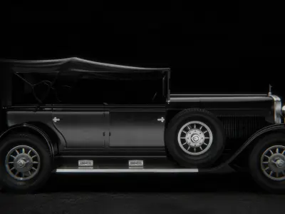 Vintage car A 3D model