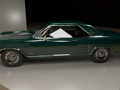 Buick Riviera 1963 3D model