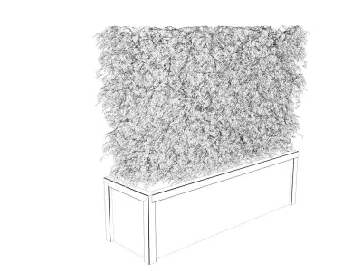 Hedges and Planters Collections 3D model