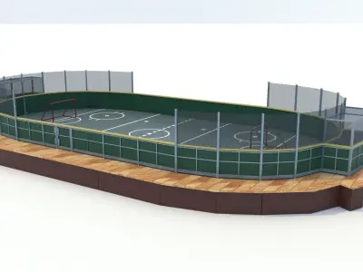 Hockey Rink 3D model