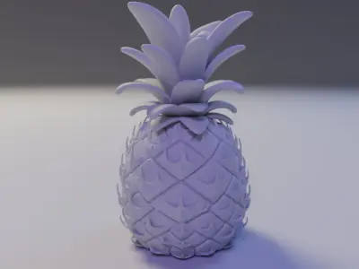 pineapple 3D print model