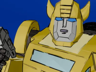 Bumblebee G1 3D model