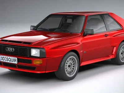 Audi Sport Quattro 1985 3D model