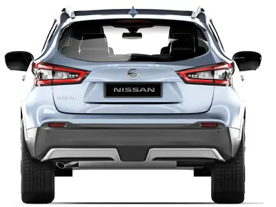 Nissan Qashqai 2018 3D model