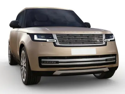 Land Rover Range Rover 2022 Low-poly 3D model