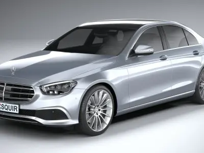Mercedes E-Class Sedan 2021 3D model