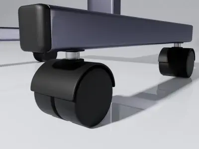 Sci Fi Lecturn Podium Free 3D model