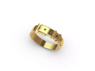 3D Printing Belt Ring - Anel Cinto para impressao 3d 3D print model