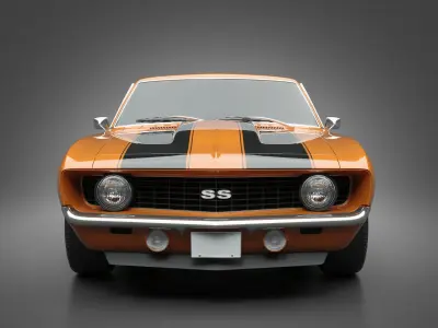 1969 Chevrolet Camaro SS 3D model