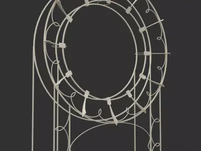 Wrought Pergola 3D model