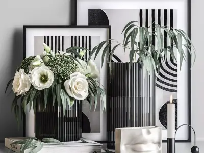  Decorative set 21 3D model