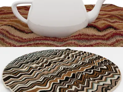 Rugs No 97 Low-poly 3D model