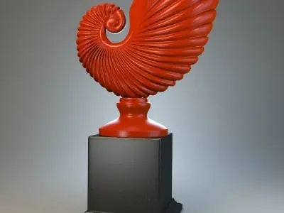 Sculpture Bowl P 3D print model