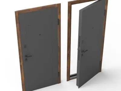 Luella Door 3D model