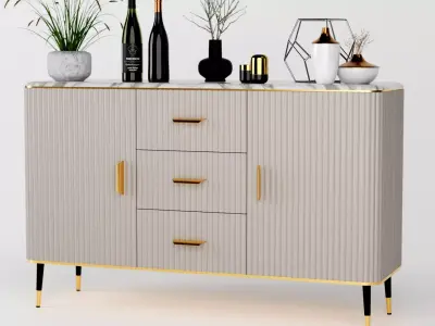 Buffet Free 3D model