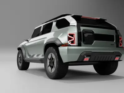 KGM-Ssang Yong- F-100 3D model