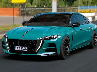 Hongqi H6 2025 3D model