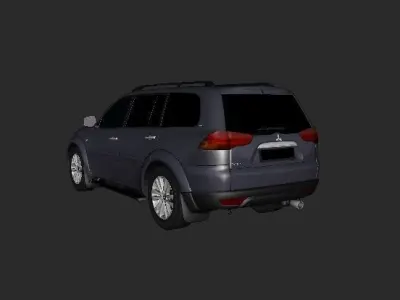 Mitsubishi Pajero 2014 3D model