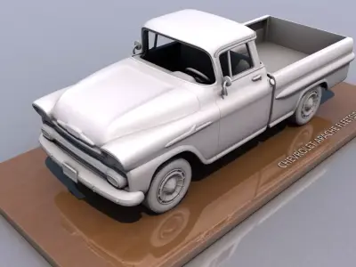 CHEVY APACHE FLEETSIDE 1958 3D print model