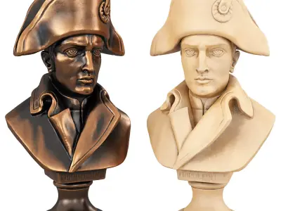 Bust of Napoleon Bonaparte 3D model