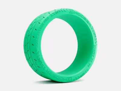 20x10 Hoosier Track Attack Tire 275 30 R20 3D print model