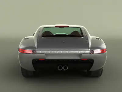 Lyonheart K Coupe Concept 3D model