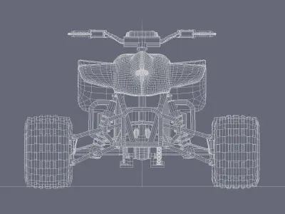 ATV Quad 3D model