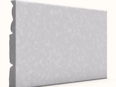 Primitive Rock Retaining Wall 3D model