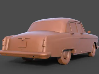 Gaz 21 3D print model
