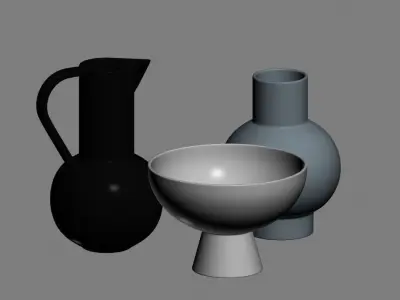 vase 30 3D model purchase