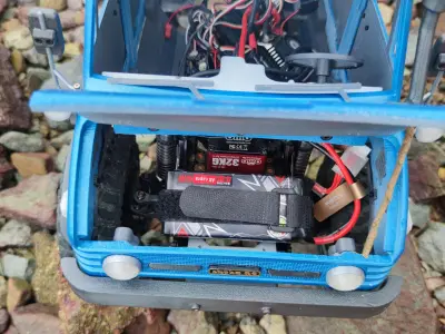 Crawler Bog 406 Crew Cab  - 1-10 RC body 3D print model