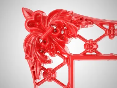 Frame Engraving 3D print model